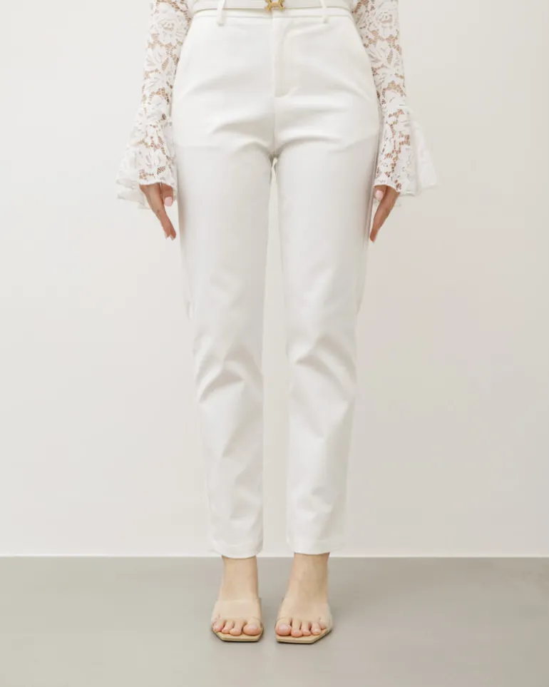 Pantaloni chino con cintura – 2663
