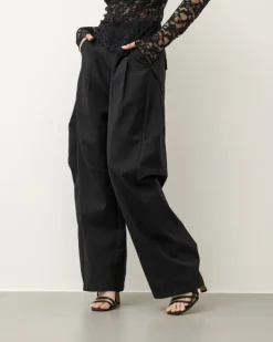 Pantaloni eleganti ballon neri – P6696 SLC