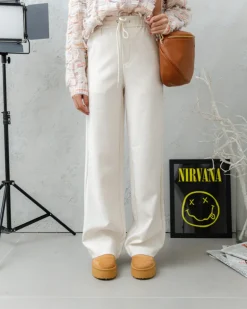 Pantaloni eleganti con elastico – 19197