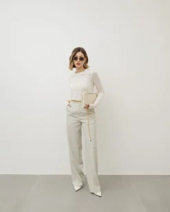 Pantaloni eleganti in twill – 8119