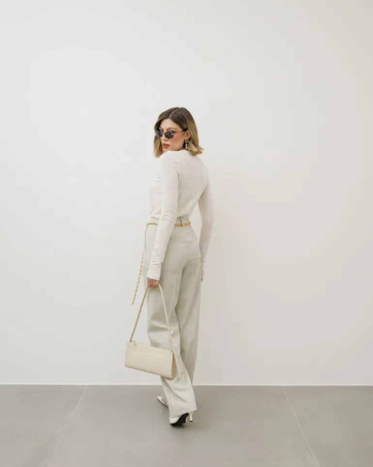 Pantaloni eleganti in twill – 8119