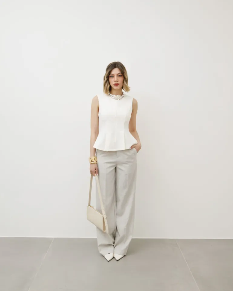 Pantaloni eleganti in twill – 8119