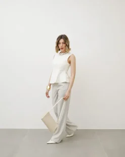 Pantaloni eleganti in twill – 8119