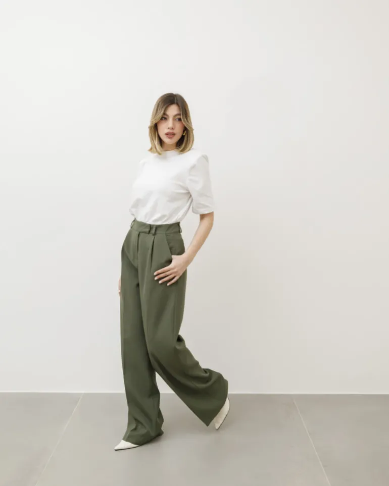 Pantaloni eleganti sartoriali – 78552