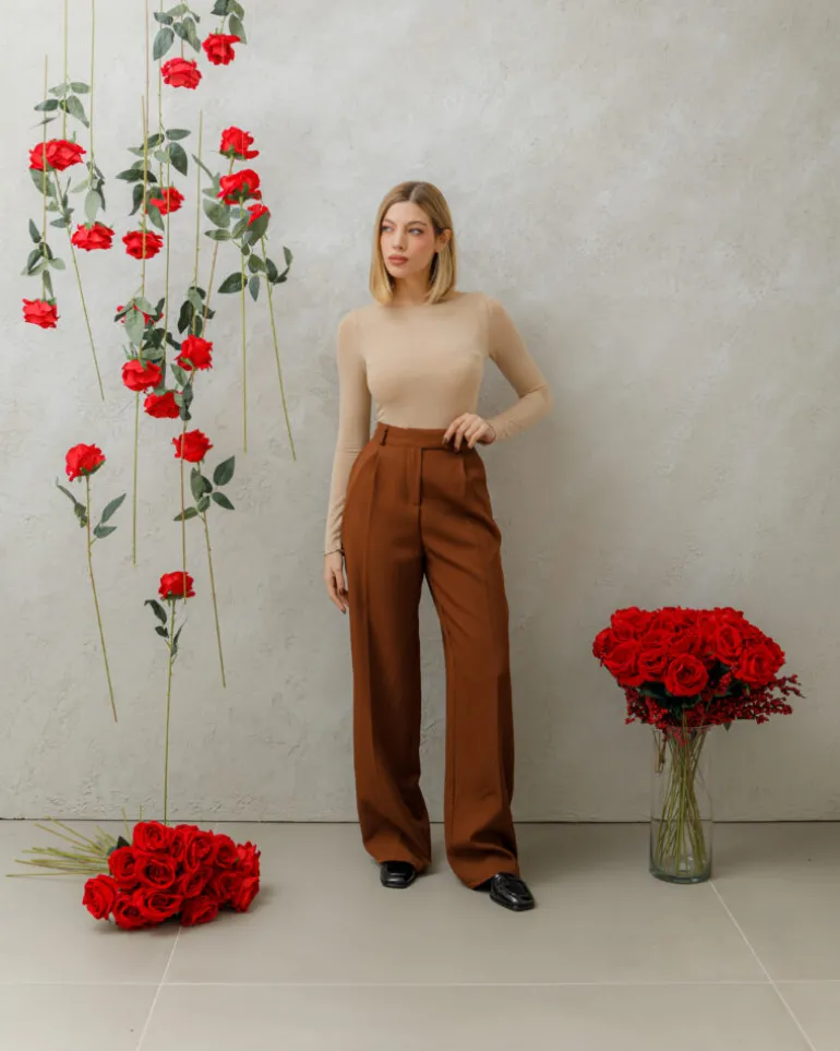 Pantaloni eleganti sartoriali – 78552
