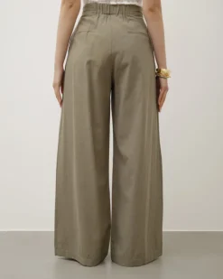 Pantaloni in misto lino – 8099