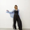 Pantaloni jogger con riga laterale – 6865