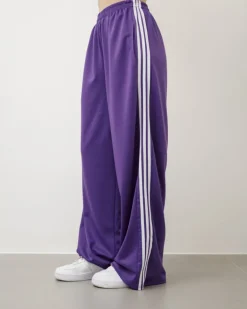 Pantaloni jogger con riga laterale – 6865