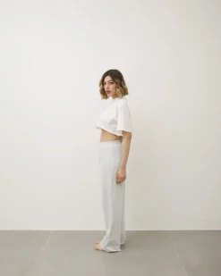 Pantaloni jogger in cotone GRIGIO – LBA8745