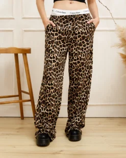 Pantaloni morbidi animalier – 206669