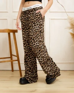 Pantaloni morbidi animalier – 206669