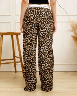 Pantaloni morbidi animalier – 206669
