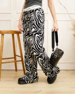 Pantaloni morbidi zebrati – 206667