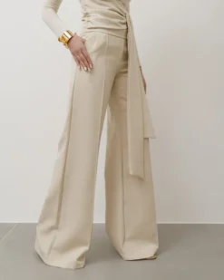 Pantaloni palazzo con fusciacca – 6709 slc