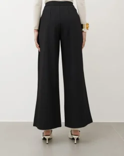 Pantaloni palazzo con laccetto – 8249