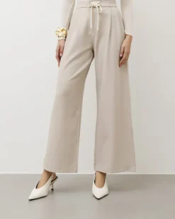Pantaloni palazzo con laccetto – 8249