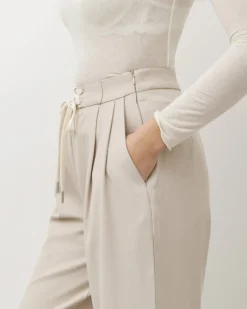 Pantaloni palazzo con laccetto – 8249