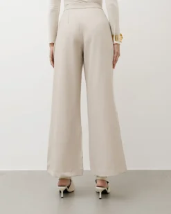 Pantaloni palazzo con laccetto – 8249