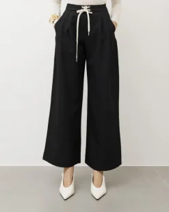 Pantaloni palazzo con laccetto – 8249