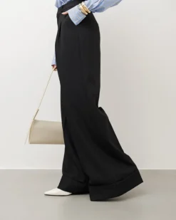 Pantaloni palazzo con piega – VS8110-5