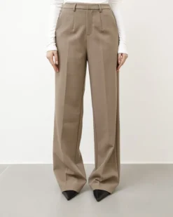Pantaloni vita alta taglio maschile – 19186 SLC