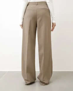 Pantaloni vita alta taglio maschile – 19186 SLC