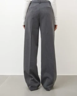 Pantaloni vita alta taglio maschile – 19186 SLC