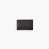 Portafoglio in pelle medio con patta marrone – LOVING BAGS