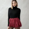 Shorts bordeaux a palloncino – P7007