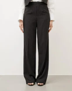 Tailleur gessato con panciotto – VS8106