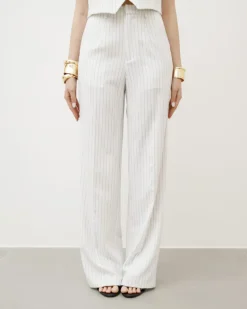 Tailleur gessato con panciotto – VS8106