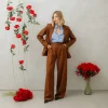 Tailleur sartoriale MARRONE- 6384