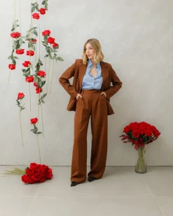 Tailleur sartoriale MARRONE- 6384