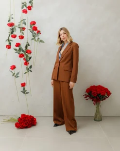 Tailleur sartoriale MARRONE- 6384