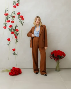 Tailleur sartoriale MARRONE- 6384