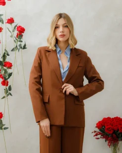 Tailleur sartoriale MARRONE- 6384