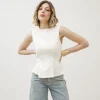 Top con baschina BIANCO – G2591slc