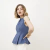 Top con baschina DENIM – G2591 slc