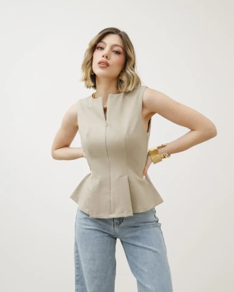 Top con baschina TORTORA – G2591 slc