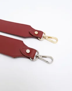 Tracolla in pelle BORDEAUX – LOVING BAGS