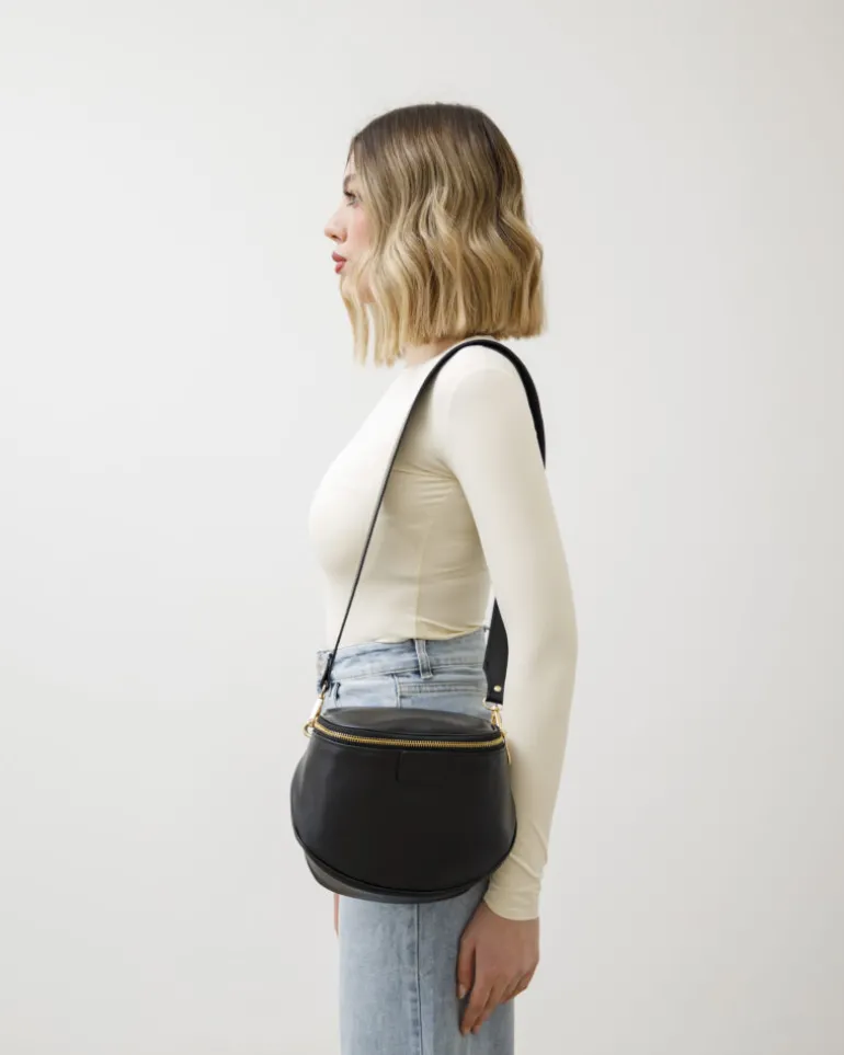 Tracolla in pelle BORDEAUX – LOVING BAGS