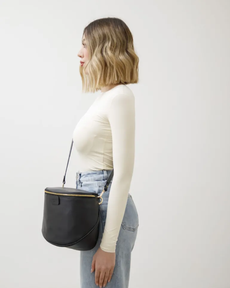 Tracolla in pelle BORDEAUX – LOVING BAGS