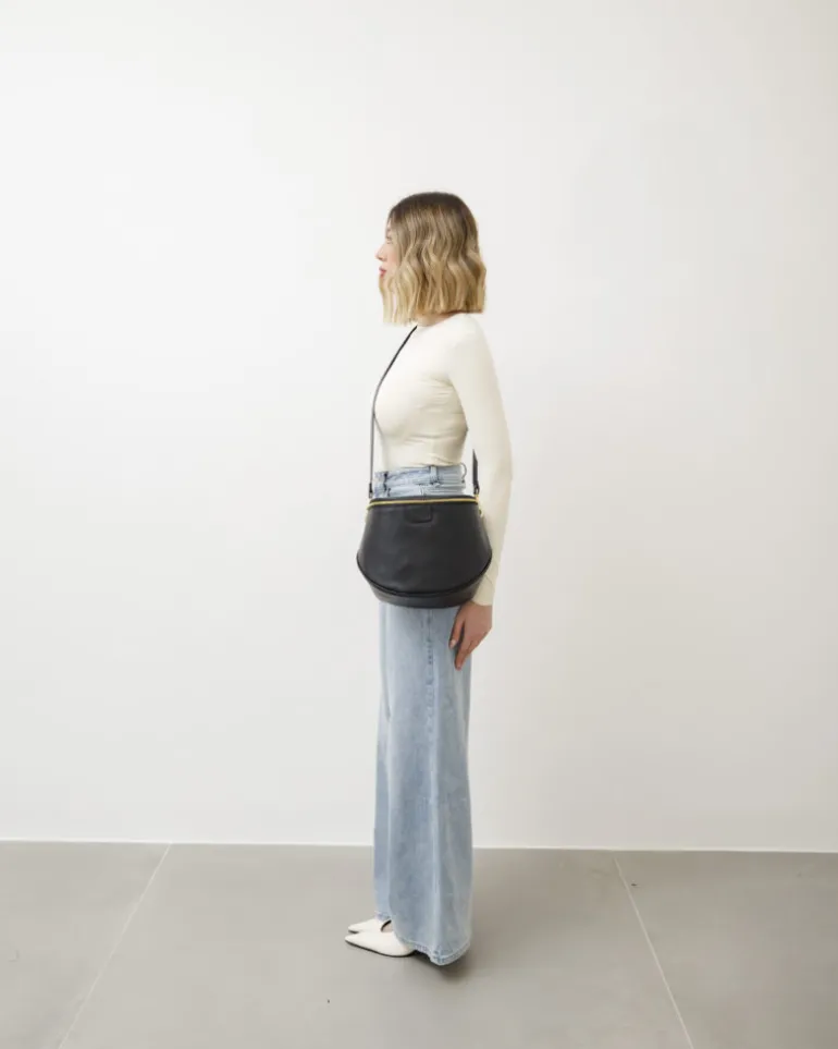 Tracolla in pelle BORDEAUX – LOVING BAGS