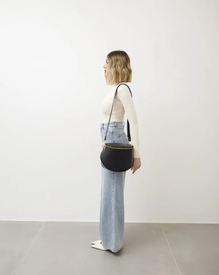 Tracolla in pelle BORDEAUX – LOVING BAGS