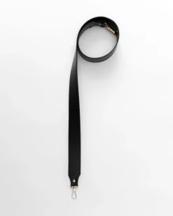 Tracolla in pelle NERA – LOVING BAGS