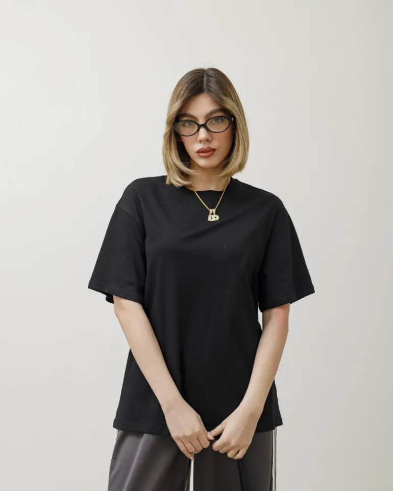 T-shirt basic in cotone – 85201