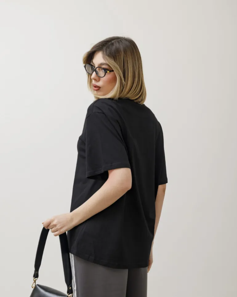 T-shirt basic in cotone – 85201