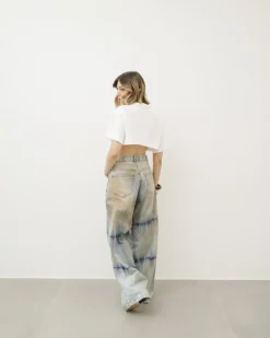 T-shirt crop in cotone premium – LBA0908