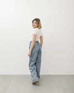 T-shirt in cotone aderente – 8157