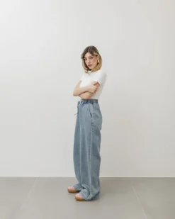 T-shirt in cotone aderente – 8157